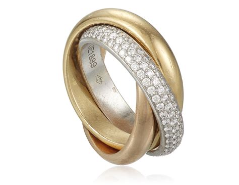 cartier trinity xl ring|cartier trinity ring buy online.